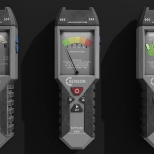 Modern  upgradeable EMF Detector for game purpose