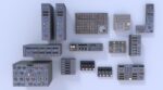 Modular Electronics Scenery Props Environment Pack Sci Fi