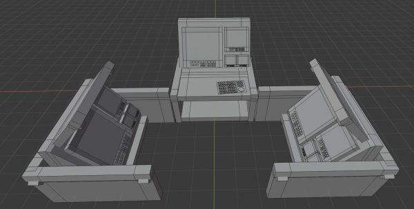 Modular Electronics Scenery Props Environment Pack Sci Fi