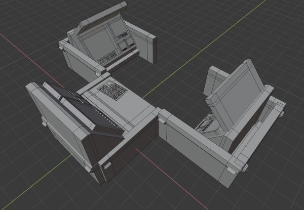 Modular Electronics Scenery Props Environment Pack Sci Fi