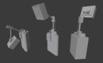 Modular Electronics Scenery Props Environment Pack Sci Fi