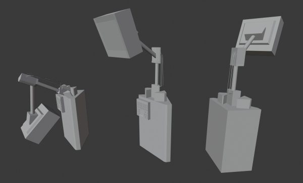 Modular Electronics Scenery Props Environment Pack Sci Fi
