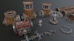 Modular Industrial Pipes