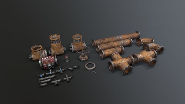 Modular Industrial Pipes