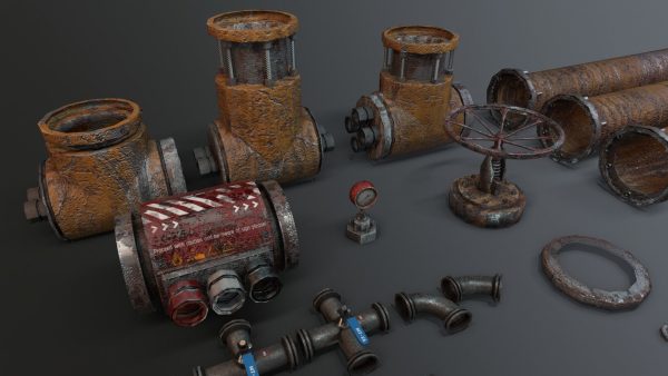 Modular Industrial Pipes