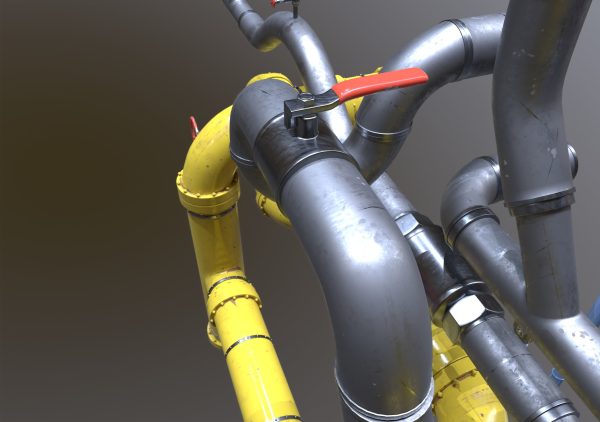 Modular Industrial Pipes - 42 Pieces