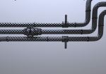 Modular Industrial Pipes - 42 Pieces