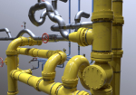 Modular Industrial Pipes - 42 Pieces