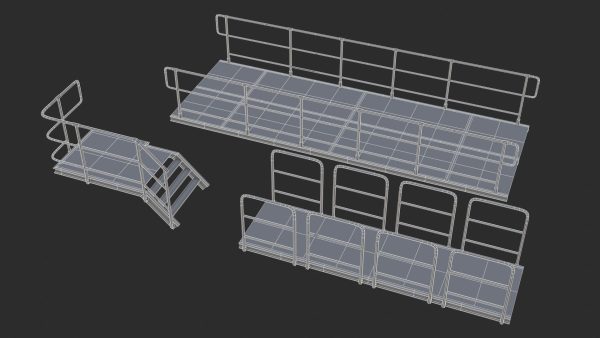 Modular Industrial Walkway