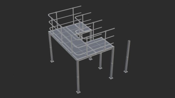 Modular Industrial Walkway