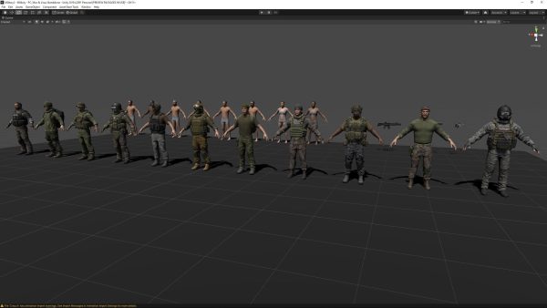 Modular military character 2