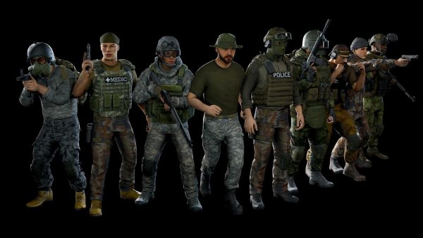 Modular military character 2