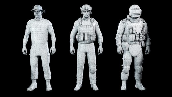Modular military character 2