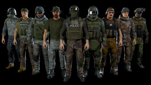 Modular military character 2