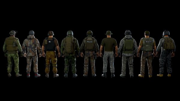 Modular military character 2