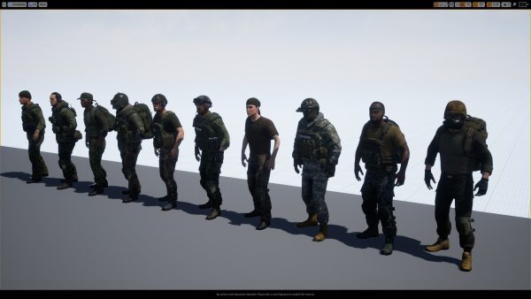 Modular military character 2