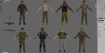 Modular military character 2