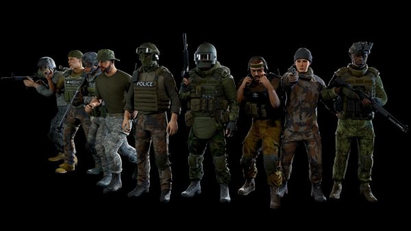 Modular military character 2
