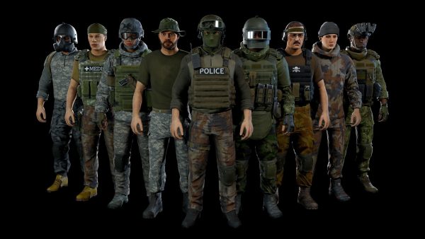 Modular military character 2