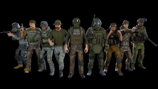 Modular military character 2