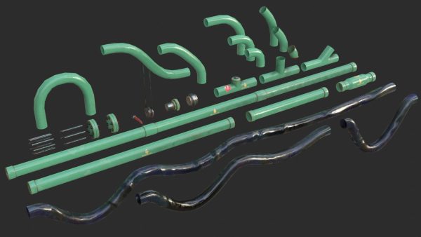 Modular Pipes Diameter 10 - Complete Collection