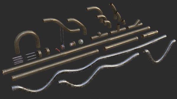 Modular Pipes Diameter 10 - Complete Collection