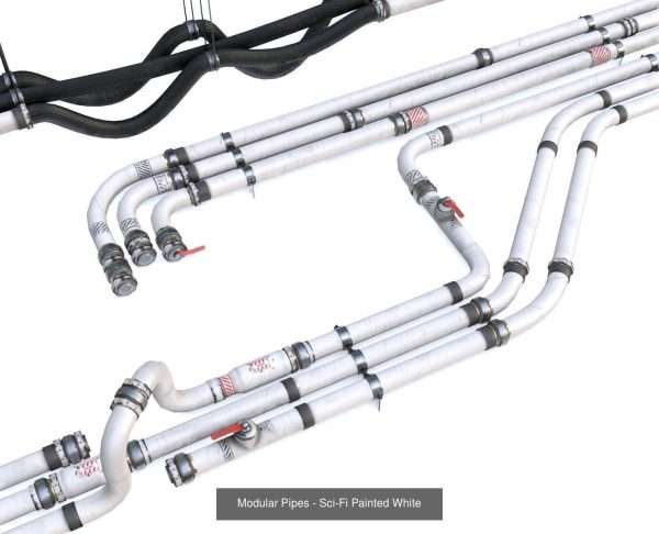 Modular Pipes Diameter 10 - Complete Collection
