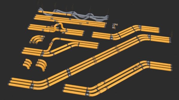 Modular Pipes Diameter 10 - Complete Collection