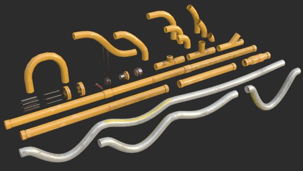 Modular Pipes Diameter 10 - Complete Collection