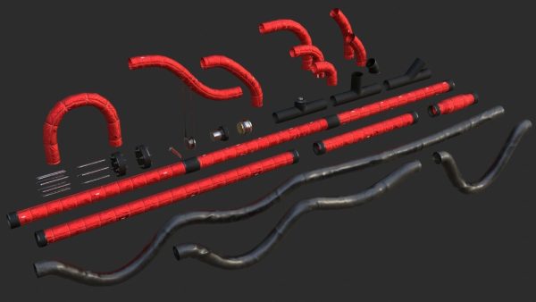 Modular Pipes Diameter 10 - Complete Collection