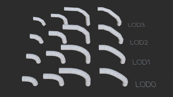 Modular Pipes Diameter 10 - Complete Collection