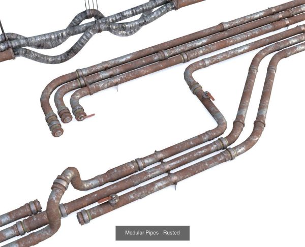 Modular Pipes Diameter 10 - Complete Collection