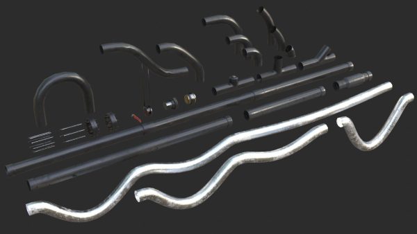 Modular Pipes Diameter 10 - Complete Collection