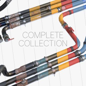 Modular Pipes Diameter 10 - Complete Collection