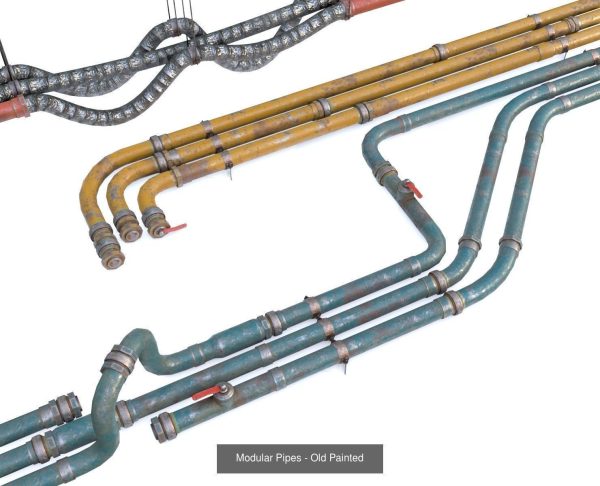 Modular Pipes Diameter 10 - Complete Collection