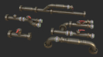 Modular Pipes - Old Copper