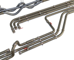 Modular Pipes - Old Copper