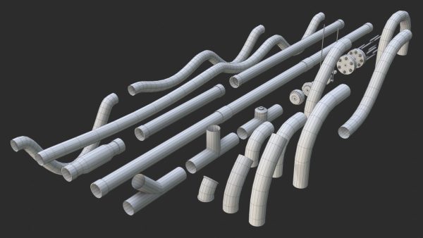 Modular Pipes - Old Copper