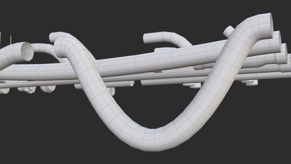 Modular Pipes - Old Copper