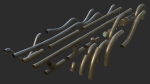 Modular Pipes - Old Copper