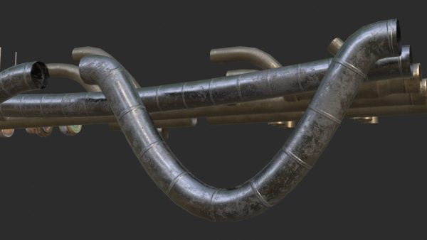 Modular Pipes - Old Copper