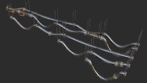 Modular Pipes - Old Copper