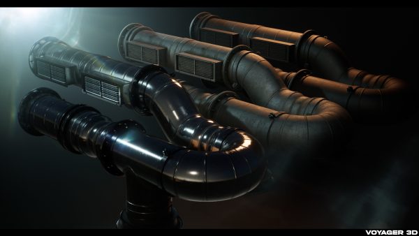 Modular Pipes Pack Vol 01