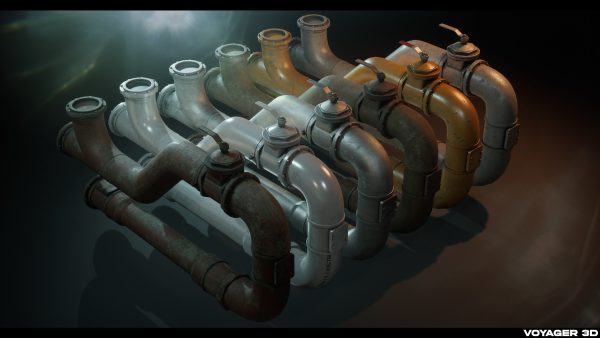 Modular Pipes Pack Vol 01