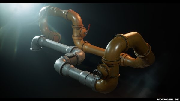 Modular Pipes Pack Vol 01