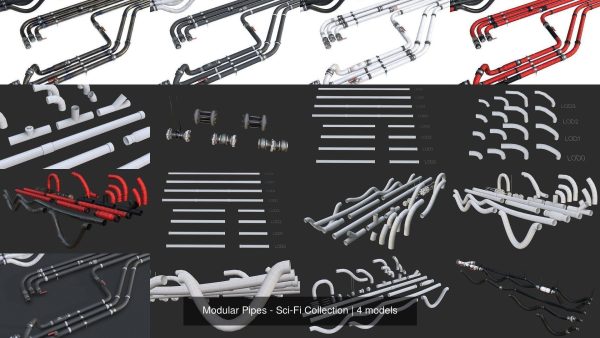 Modular Pipes - Sci-Fi Collection