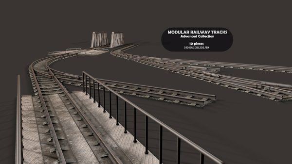 Modular Railway Track Advanced Collection