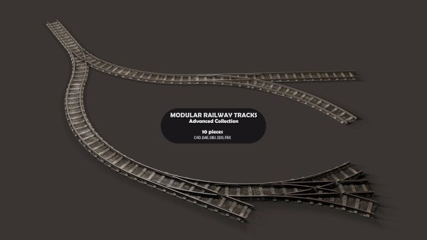 Modular Railway Track Advanced Collection
