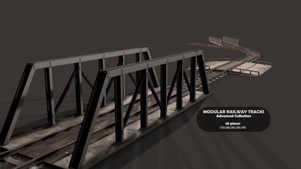 Modular Railway Track Advanced Collection