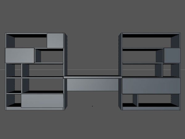 Molteni bookcase